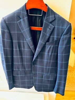 ERMENEGILDO ZEGNA TROFEO LIGHT MILA SPORT COAT 48R EUOR/38R US, FREE SHIPPING